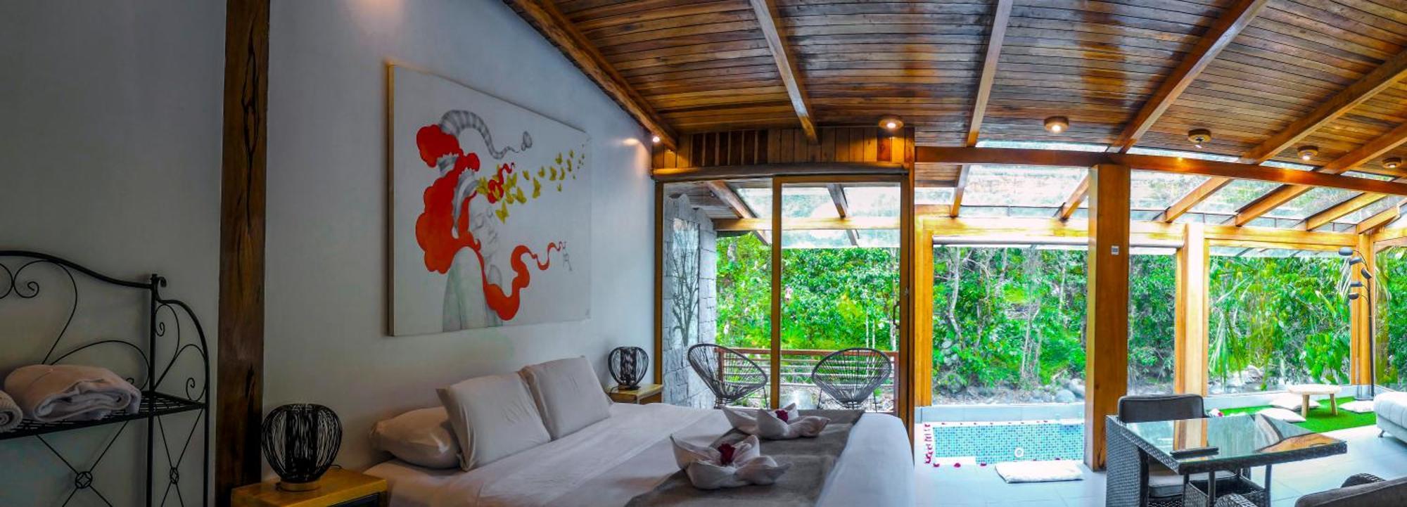 Saguamby Mindo Lodge Экстерьер фото